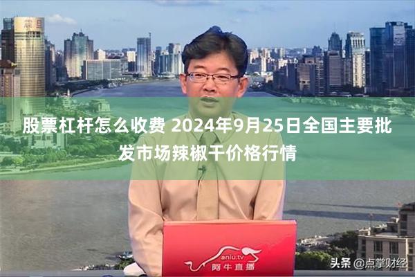 股票杠桿怎么收費 2024年9月25日全國主要批發市場辣椒干價格行情